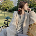 Women's Loose And Simple Wild Knitted Cardigan