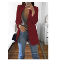Lapel Slim Cardigan Temperament Blazer