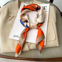 Women's Fashion And Colorful Colorful Silk Scarf