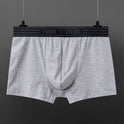 Men's Boxers Cotton Breathable Low Waist