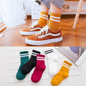 Japanese Cute Solid Color Women's Socks