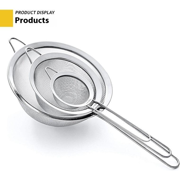 Minimalist Household Stainless Steel Fine Mesh Filter