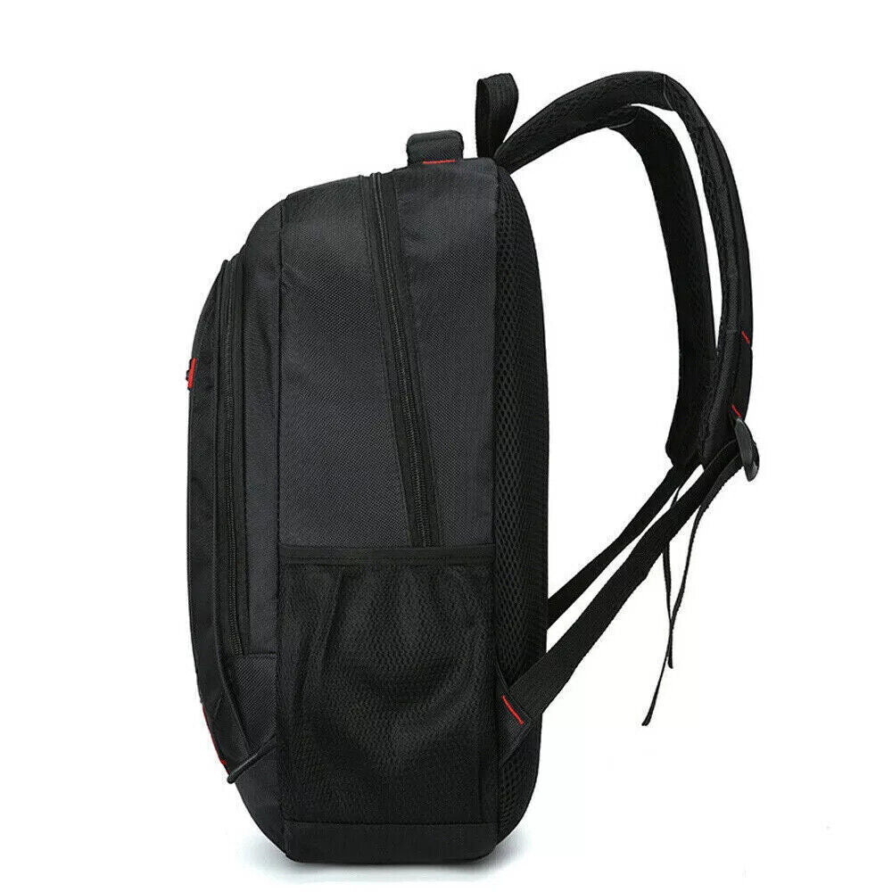 Mens Black Large Backpack Rucksack - Outdoor Sport Work School Travel Hiking Bag