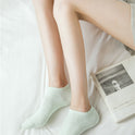 Versatile solid color socks for women