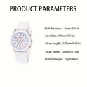 Simple Classic Imitation Leather Strap Watch Women's Suit