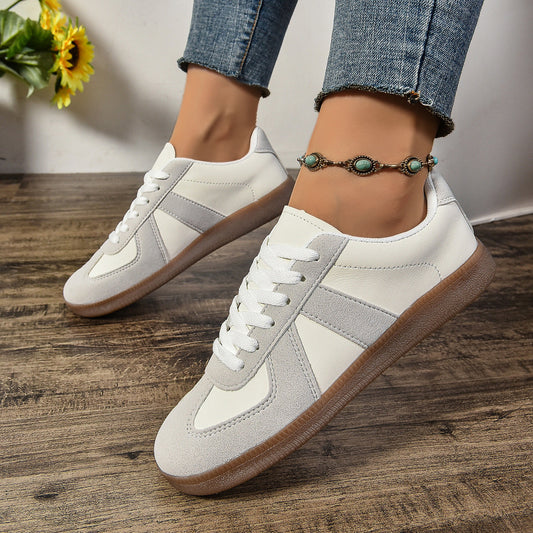 Niche Retro Korean Type Casual All-match Soft Bottom Sports Board Shoes