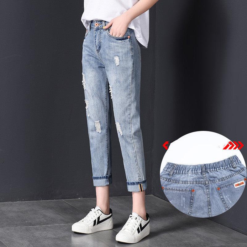 Small Nine-point Harlan Straight Daddy Pants Trend