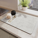 Absorbent Bowl And Plate Drying Mat Bar Counter Wash Basin Water Draining Pad Kitchen Table Table Non-slip Mat