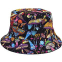 Versatile Geometric Graffiti Retro Fisherman Hat