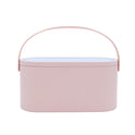 Portable Led Desk Storage Cosmetic Mirror Organizer Box With Light