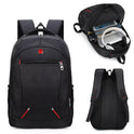 Mens Black Large Backpack Rucksack - Outdoor Sport Work School Travel Hiking Bag