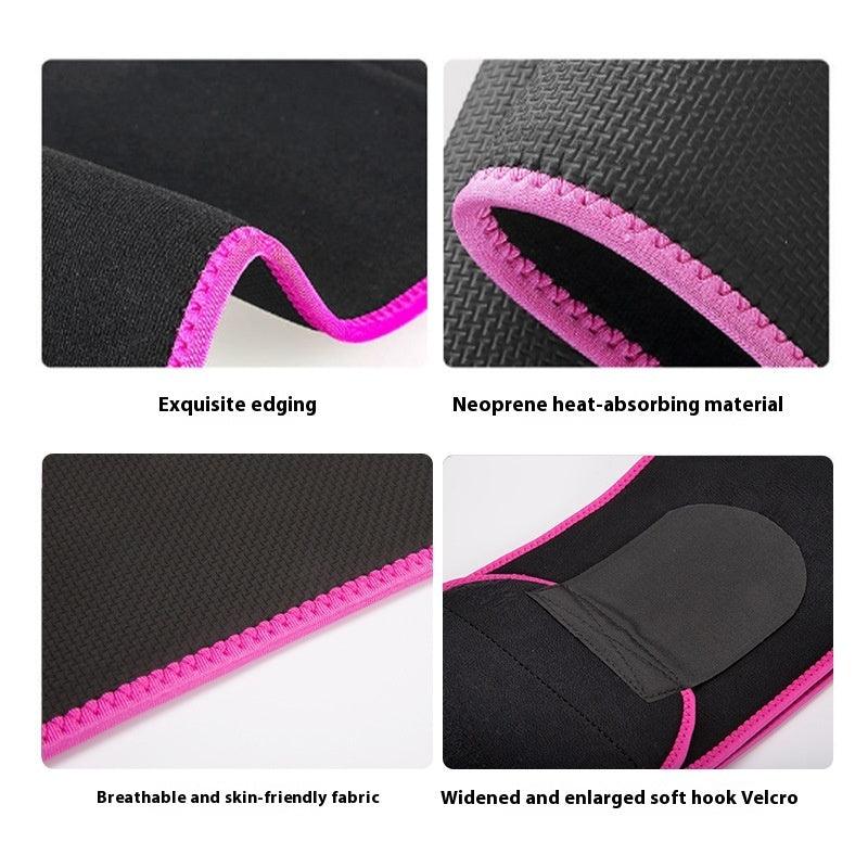 Breathable Mesh Red Violently Sweat Belly Belt