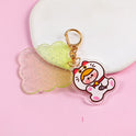 Acrylic  Guka Lovely Key Chain Pendant