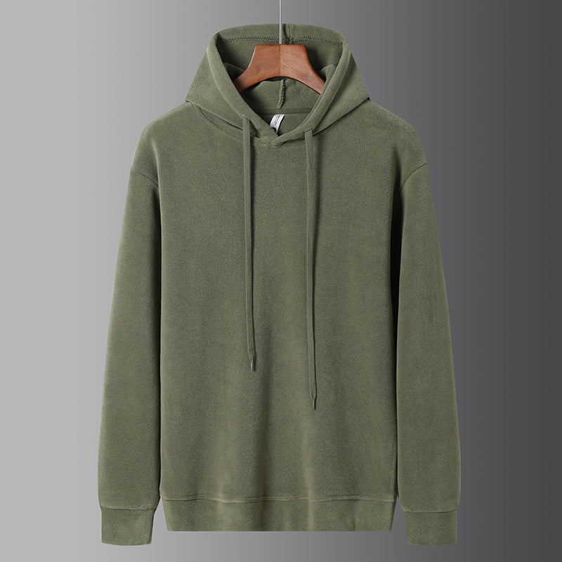 Hooded Sweater Same Autumn And Winter Solid Color