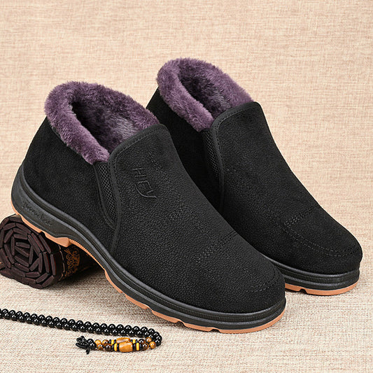 Cotton-padded Shoes Men Winter Velvet And Thick Male Warm