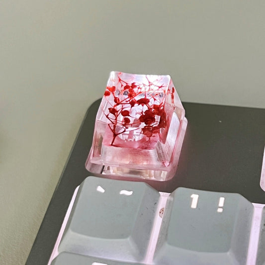 Resin High Transparency Starry Sky Keycap