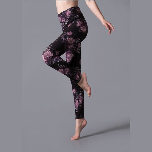 Printed yoga leggings