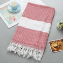 Handmade Tassel Blanket Turkish Beach Towel