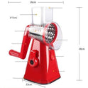 Multi-functional Vegetable Cutter Hand Drum Vegetable Cutter Slice