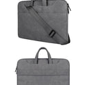 Laptop Bag Portable Shoulder Frosted PU