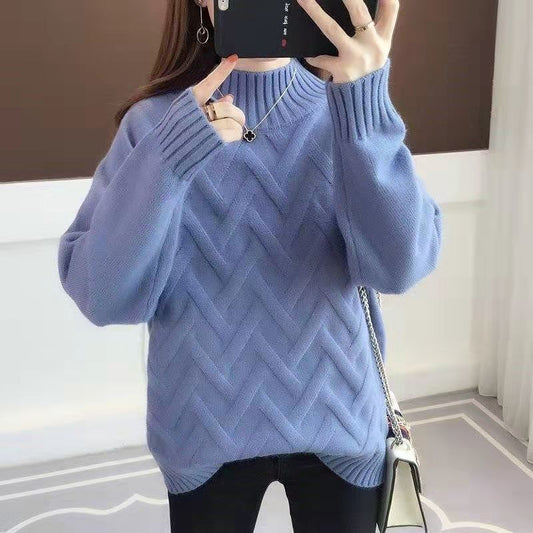 Idle Style Fashion Knit Top Women