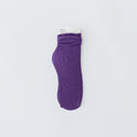 Fashion Solid Color Velvet Ice Socks