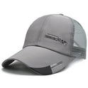 Men And Women Fashion Casual Breathable Silk Mesh Sunshade Duck Tongue Hat