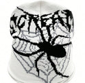 Y2g Knitting Round Machine Cap Jacquard Spider Series No Brim