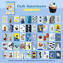 Stickers American Retro Journal Decoration Material Stickers Cartoon Mini Sticker Book