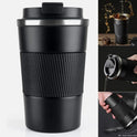 510ML Leakproof Insulated Thermal Travel Stainless Steel Coffee Mug Cup Flask