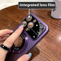 Applicable To Mobile Phone Shell New With Lens Protection All-inclusive Magnetic Flip Bracket