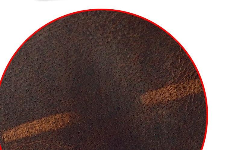 Short Leather Driving Id Card With Pocket Wallet