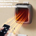 Plug-in Fan Heater, 800W Smart Portable Electric Heater With Remote Control UK