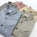 Letter Long Sleeve Loose Boys Summer Trendy All-match Casual Shirt