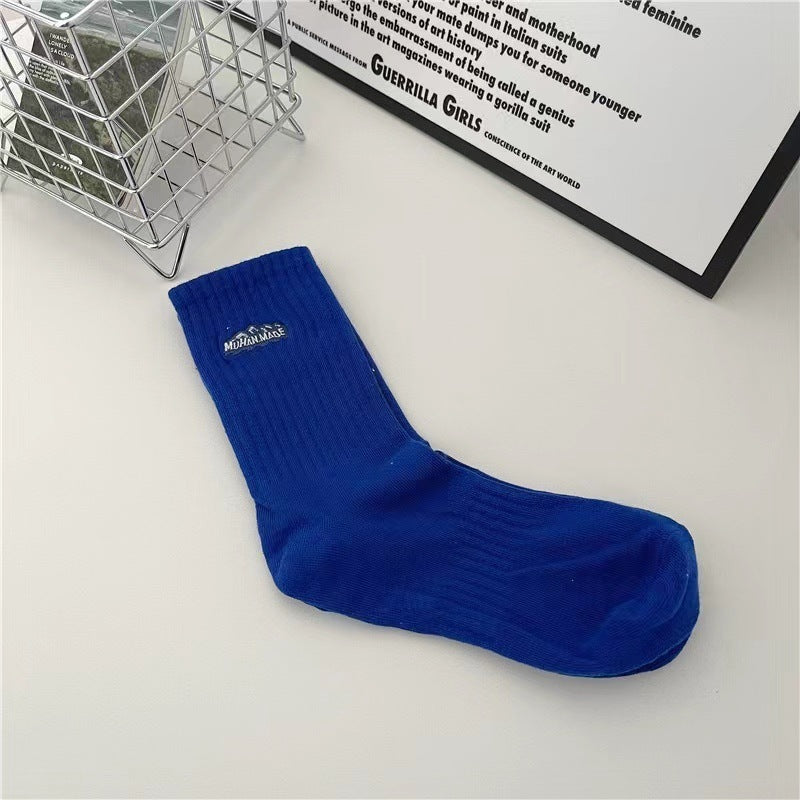 Lovers' Socks Autumn And Winter Snow Mountain Tube Socks