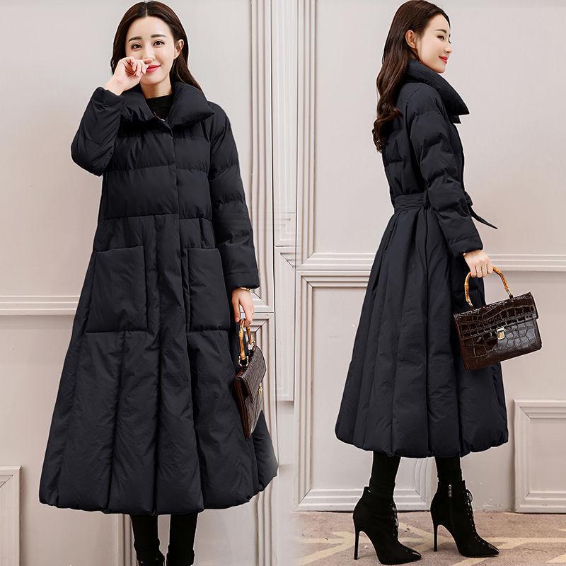 Women's Cotton-padded Clothes Mid-length Loose Bf Down Cotton Jacket Coat