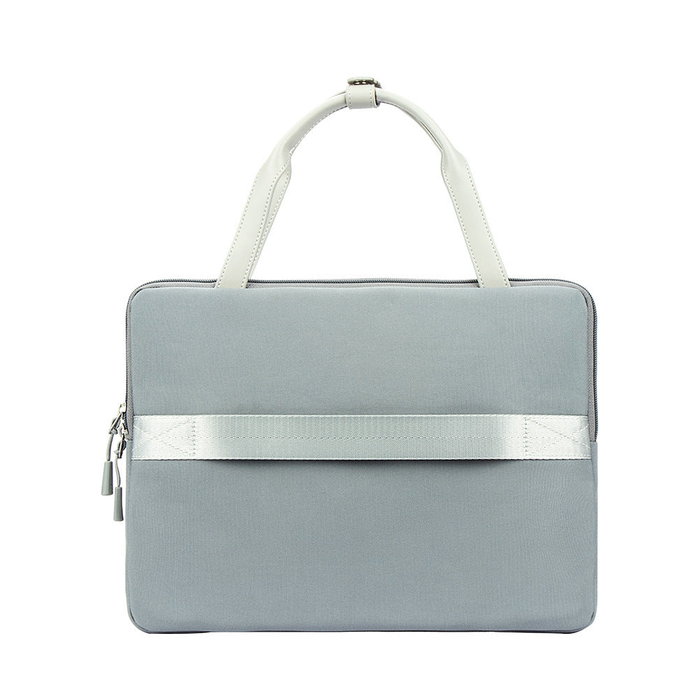 Laptop Bag Simple Two Colors Waterproof Ipad Laptop Sleeve Laptop Bag Girl Portable