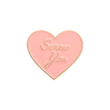English Letters Love Brooch Cartoon