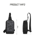 Ultra Light And Stylish Camouflage Simple Ins Chest Bag Breathable Waterproof Function