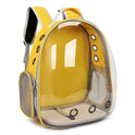 Cat bag, pet backpack for going out, portable transparent space capsule, pet bag for going out, breathable backpack for cats