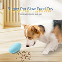 Silicone Toys For Pets Toys To Relieve Boredom For Dogs Bite Resistant Rugby Food Leaks