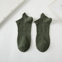 Plus Size Ankle Socks Men's Solid Color Sports