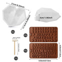 Silicone Cake Chocolate Big Love Diamond Mold Set