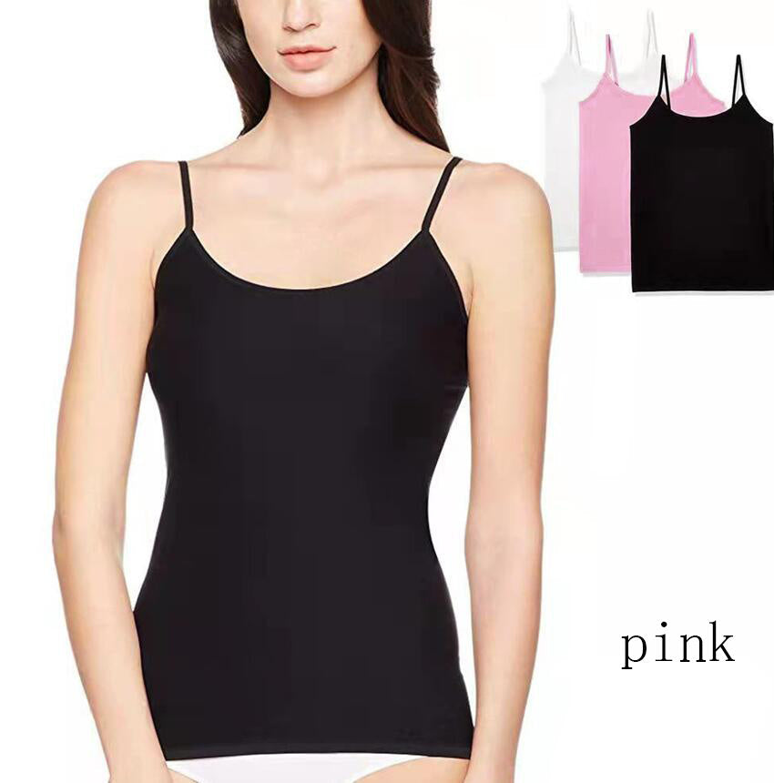 Fashion Simple Women's Solid Color Tight Camisole