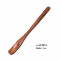 Wooden Tableware Small Wood Spoon 23cm Long Handle Bee Spoon Coffee Muddler