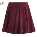 USA SIZE Large size women's high waist half skirt umbrella skirt pleated skirt sundress
