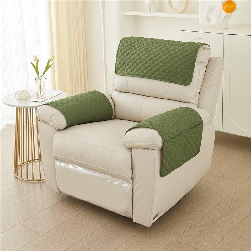 Sofa Headrest Armrest Pad Three-piece Set