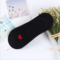 Fashion Women's Love Invisible Shallow Cotton Socks