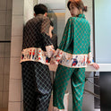 Spring and autumn pajamas home service suit