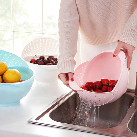 Vegetable basket basket drain basket sink